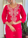 Premium Banarasi 3 piece suit Set with Heavy Embroidery & Jacquard Dupatta