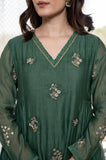 Pure Kanjivaram Glass Tissue Suit Set with Hand Zari Weaving & Jacquard Dupatta