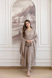 Celeste Grace Embroidered Vichitra Silk Kurta Set
