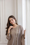 Celeste Grace Embroidered Vichitra Silk Kurta Set