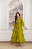 Evergreen Charm Embroidered Ethnic Collection
