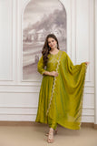 Evergreen Charm Embroidered Ethnic Collection