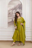 Evergreen Charm Embroidered Ethnic Collection