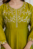 Evergreen Charm Embroidered Ethnic Collection
