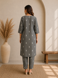 Premium Grey Ethnic Kurta Pant Collection