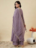 Grace Embroidered Anarkali Kurta Set with Dupatta