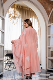 Dreamy Peach Traditional Kurta Set