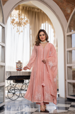 Dreamy Peach Traditional Kurta Set