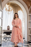 Dreamy Peach Traditional Kurta Set