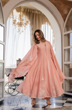 Dreamy Peach Traditional Kurta Set