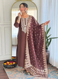 Heritage Bloom Embroidered Festive Ensemble