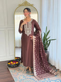 Heritage Bloom Embroidered Festive Ensemble