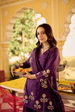 Imperial Purple Embroidered Festive Ethnic Wear Collection