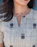 Wiora Summer Special Pure Premium Linen Cotton Daily Wear Kurti Set