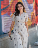 Wiora Summer Special Pure Premium Linen Cotton Daily Wear Kurti Set