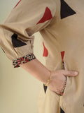 Classic Kalamkari Print Kurta Pant Dupatta Set