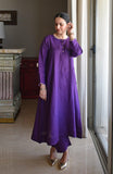 Royal Purple Linen Co-ord Set