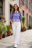 Timeless Lavender Charm Designer Shirt