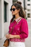Timeless Pink Charm Designer Shirt
