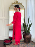 Premium Banarasi 3 piece suit Set with Heavy Embroidery & Jacquard Dupatta