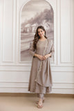 Celeste Grace Embroidered Vichitra Silk Kurta Set