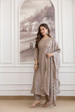 Celeste Grace Embroidered Vichitra Silk Kurta Set