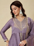 Grace Embroidered Anarkali Kurta Set with Dupatta