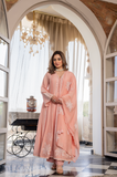 Dreamy Peach Traditional Kurta Set