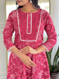 Elegant Floral Charm Kurta Pant with Printed Dupatta