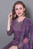 Violet Grace Printed Dupatta Ethnic Suit Set