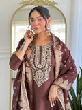 Heritage Bloom Embroidered Festive Ensemble
