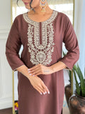 Heritage Bloom Embroidered Festive Ensemble