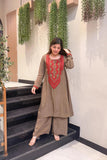 Rustic Charm Embroidered Suit Set