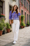 Timeless Lavender Charm Designer Shirt