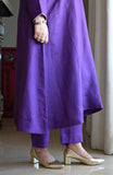 Royal Purple Linen Co-ord Set
