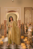 Premium Heavy Embroidered Festive Kanjivaram Silk Kurti Set