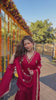 Royal Fuchsia Pink Festive Wear Silk Sharara Suit for Women